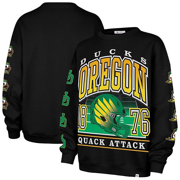 

Женский оверсайз свитшот '47 black oregon ducks go big 47 Brand, Черный, Женский оверсайз свитшот '47 black oregon ducks go big 47 Brand