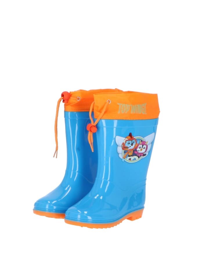 Резиновые сапоги COFI 1453 Topwings Wasserdichte Regenstiefel Outdoor Gummistiefel für Kinder, синий — фото 2