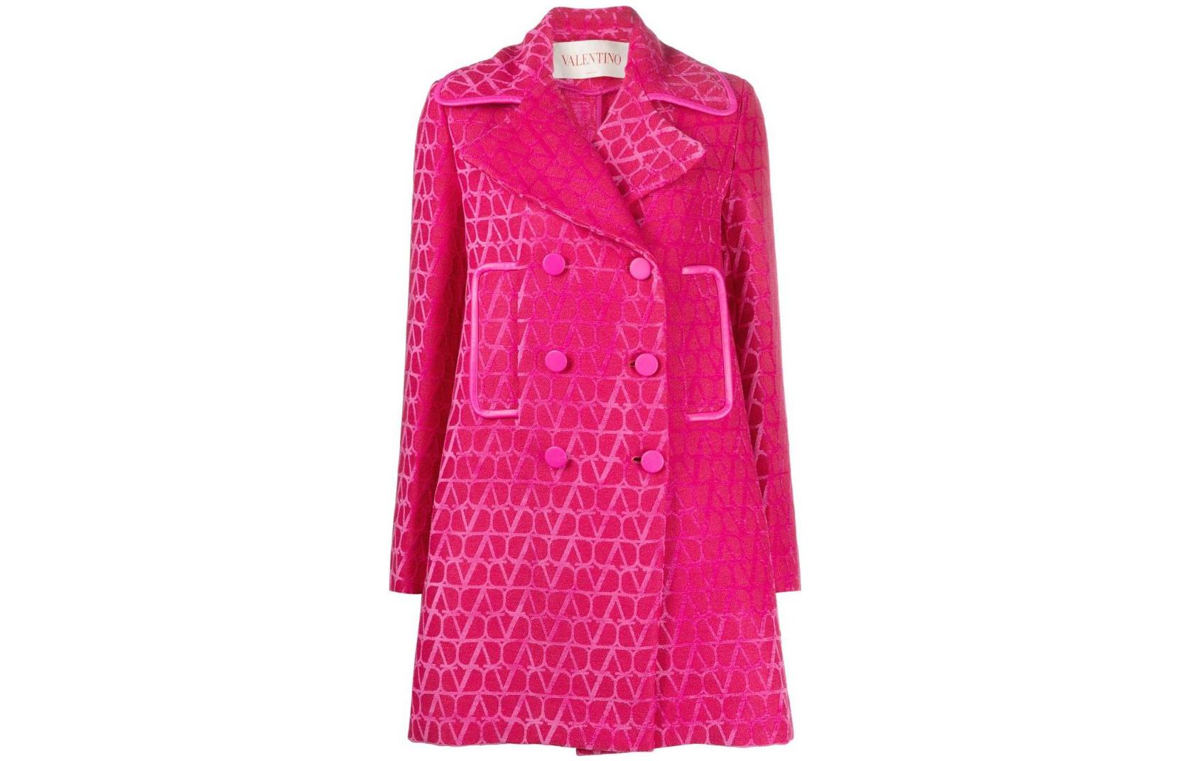 

Valentino Весенне-летнее пальто розовое женское, Pink