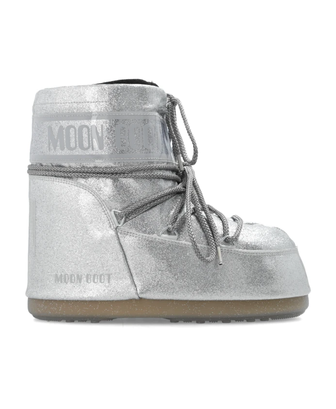 

Зимние ботинки Icon с блестками Moon Boot, серый