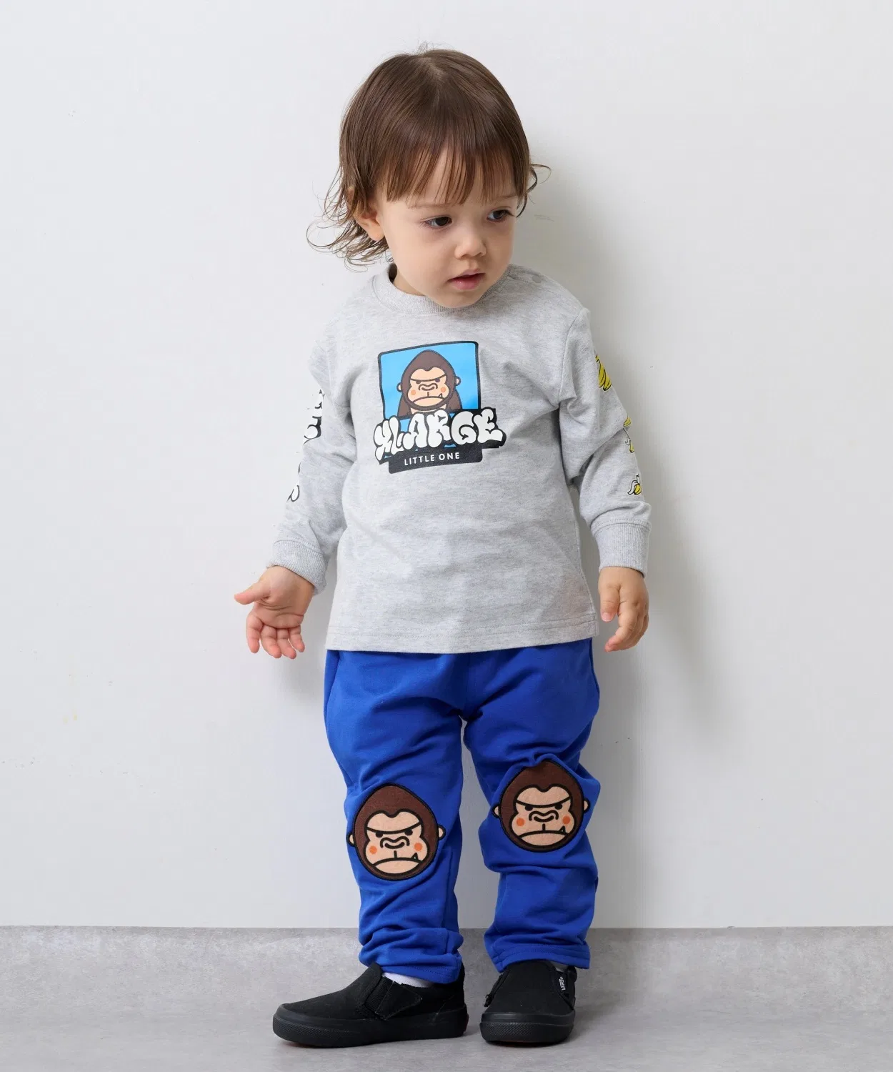 Леггинсы Funny Gorilla с аппликацией, синие