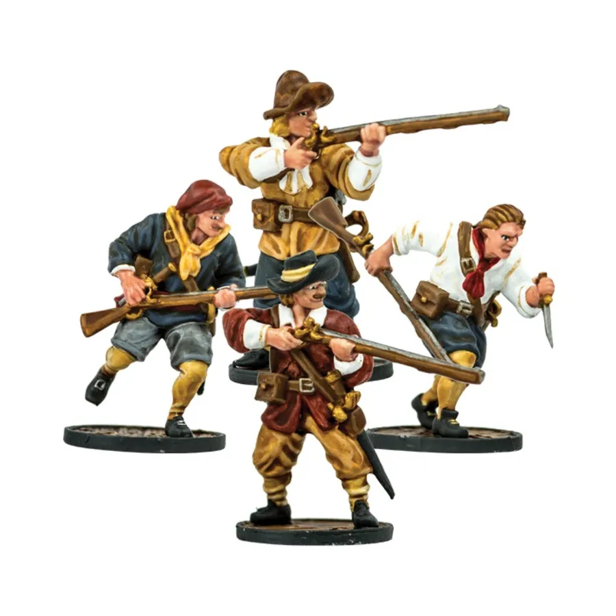 

Европейский отряд матросских мушкетеров, Blood & Plunder - Unaligned (28mm)