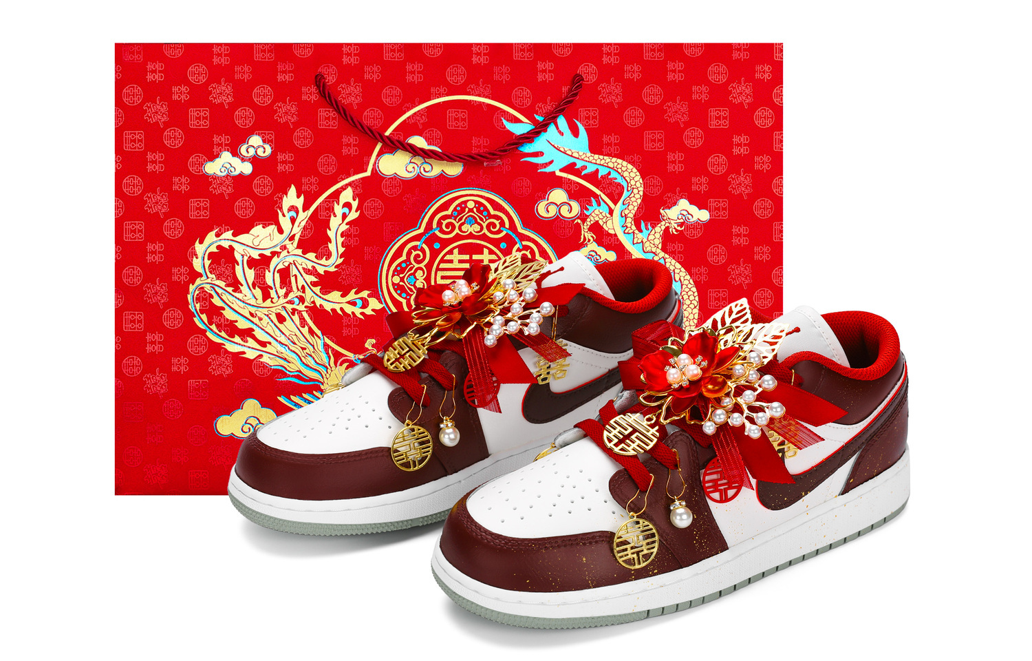 

Jordan Кроссовки Air 1 Low top Vintage Unisex Red