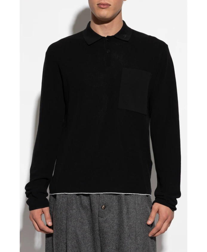 Футболка поло Jacquemus, синий — фото 3