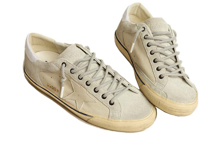 Кроссовки Golden Goose Super-Star Skateboarding Shoes Men Low-top White, белый — фото 3