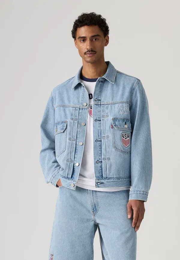 Куртка джинсовая типа II trucker Levi's, светло-голубой