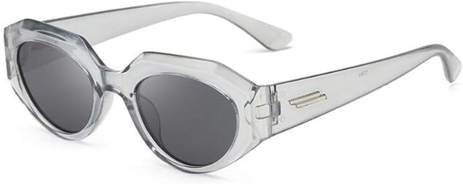 

Мужские и женские солнцезащитные очки в стиле ретро с многоугольными линзами, черные, солнцезащитные, милые (серая оправа, черный, серый) Weloveushop, Gray Frame Black Gray