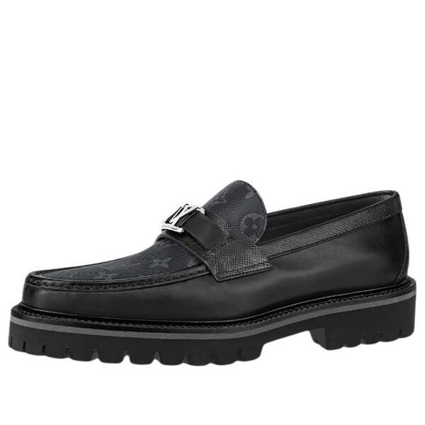 

Кроссовки major loafers 'black monogram' Louis Vuitton, черный