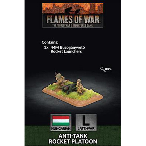 

Фигурки Flames Of War: Hungarian: Anti-Tank Rocket Platoon