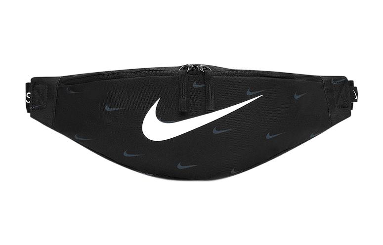 

Nike Поясная сумка из полиэстера, обычная, унисекс, черная
