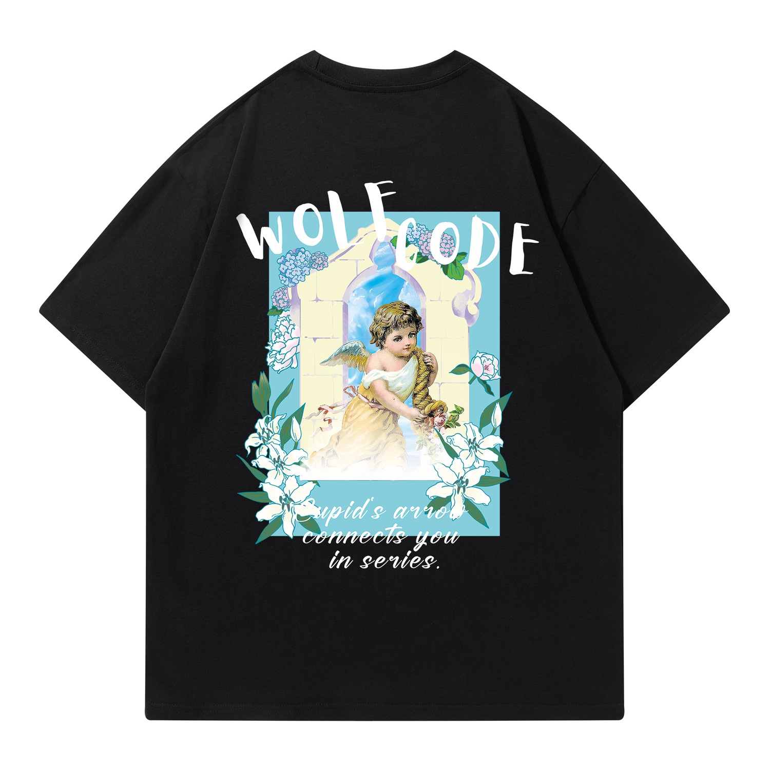 

Футболка с коротким рукавом унисекс WOLF CODE, Gucci красная