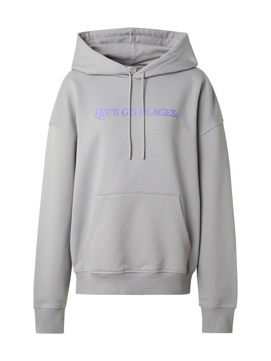 

Толстовка с капюшоном ABOUT YOU x Laura Giurcanu Sweatshirt, серый