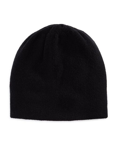 

Мужская однотонная вязаная шапка The Men's Store at Bloomingdale's, цвет Black