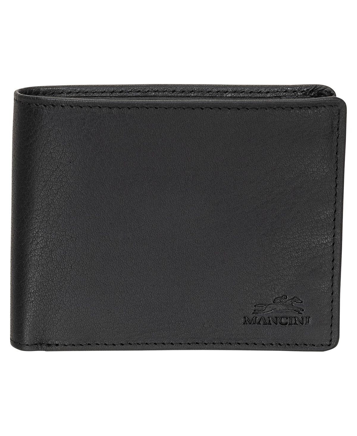 

Мужской кошелек Buffalo RFID Secure с левым крылом и складным карманом Mancini