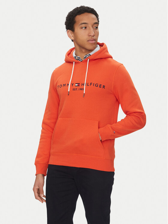 

Толстовка обычного кроя Logo MW0MW11599 Tommy Hilfiger, оранжевый