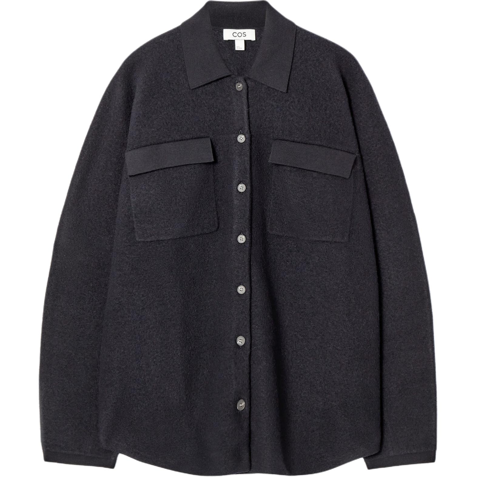 

COS Куртка женская темно-синяя, Navy Blue