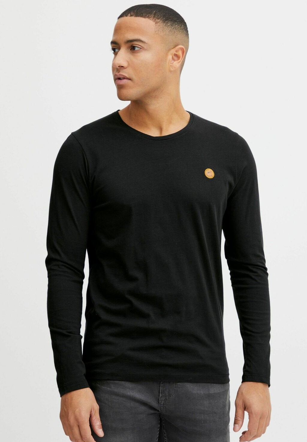 

Топ с длинными рукавами IDPHILLO INDICODE JEANS, цвет black