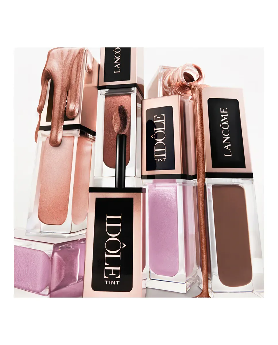 Тени для век и жидкая подводка для глаз максимальной точности Idôle Tint Lancôme, 09 Strawberry Latte — фото 4