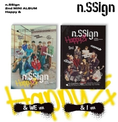 

CD диск N.Ssign: Happy & - Random Cover - incl. 96pg Photobook, Poster, 2 Photocards, Sticker, Unit Photocard + N. Ssign Photocard