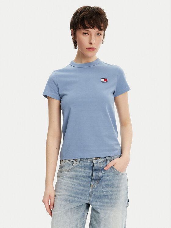

Футболка обычного кроя DW0DW20153 Tommy Jeans, синий