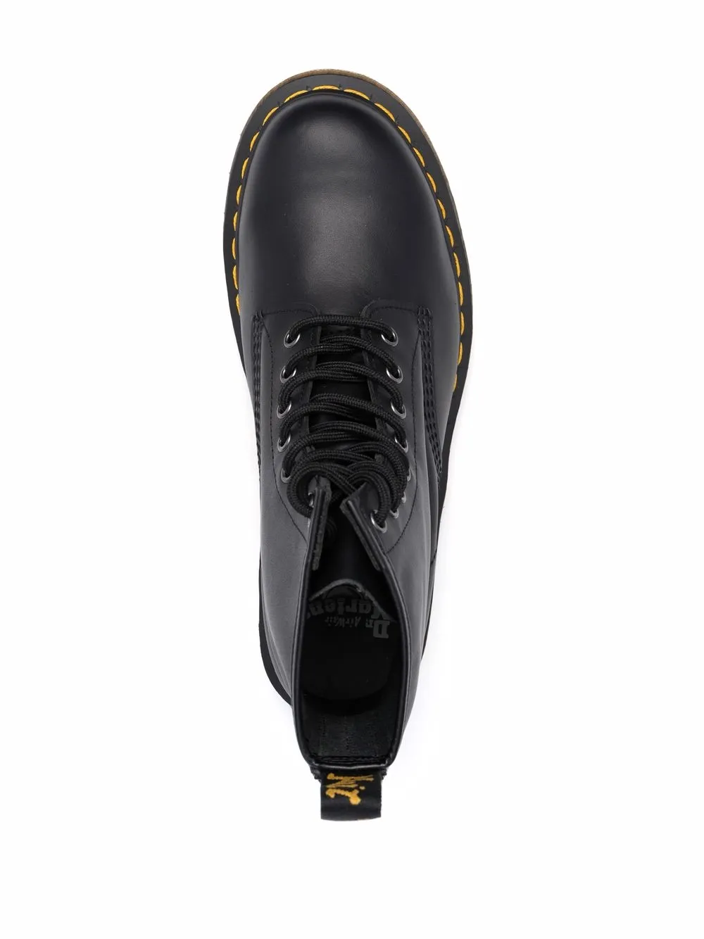 Мужские ботинки Dr. Martens на шнуровке кожаные, черный — фото 4