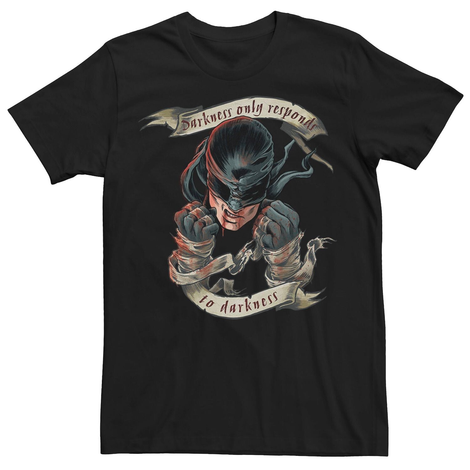 

Мужская футболка с рисунком Marvel Daredevil Darkness Responds
