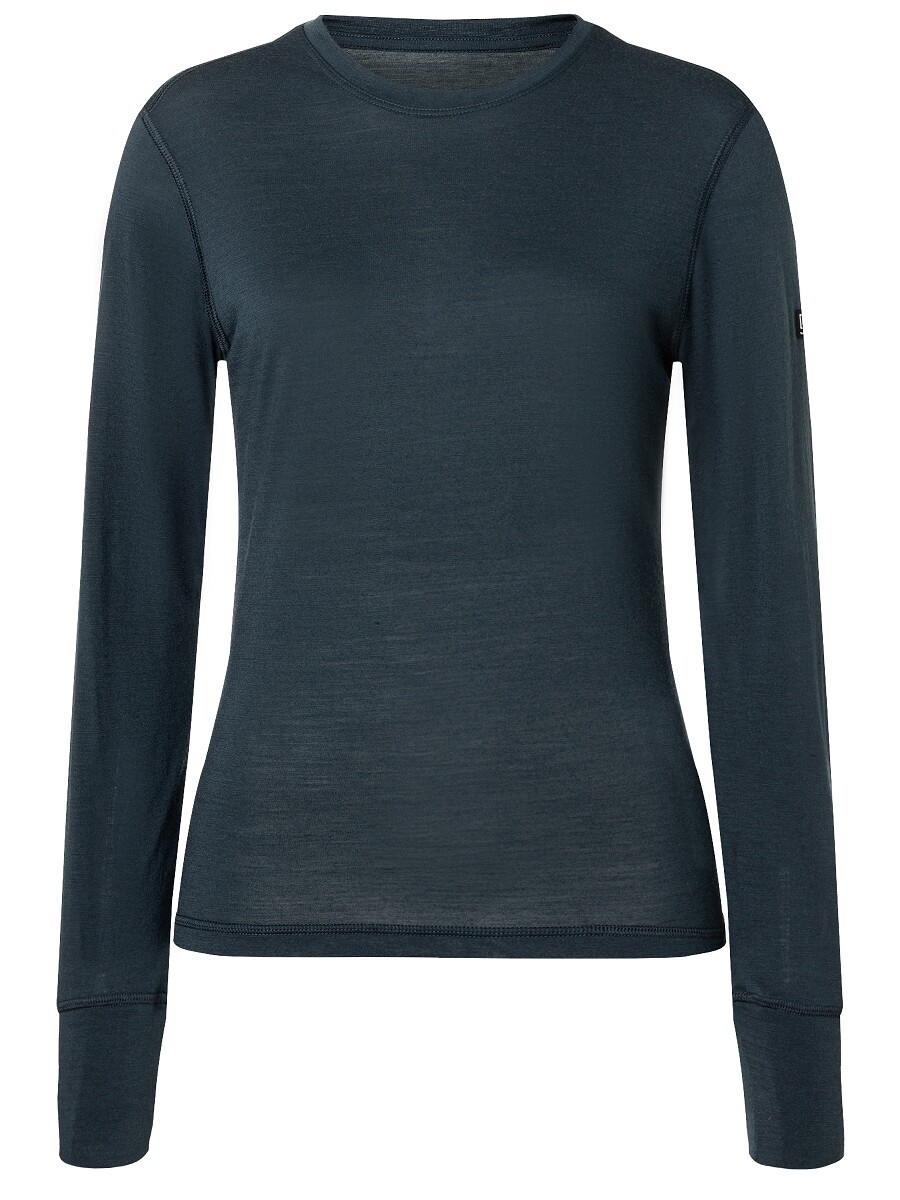 

Лонгслив super.natural Merino, синий