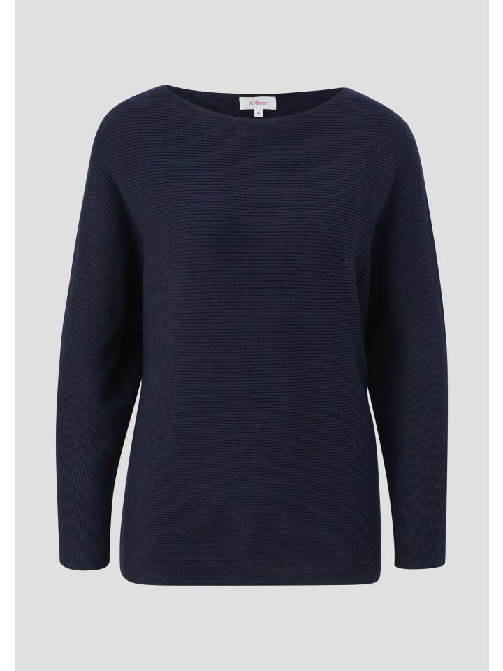 

Вязаный свитер цвета 5959_navy s.Oliver
