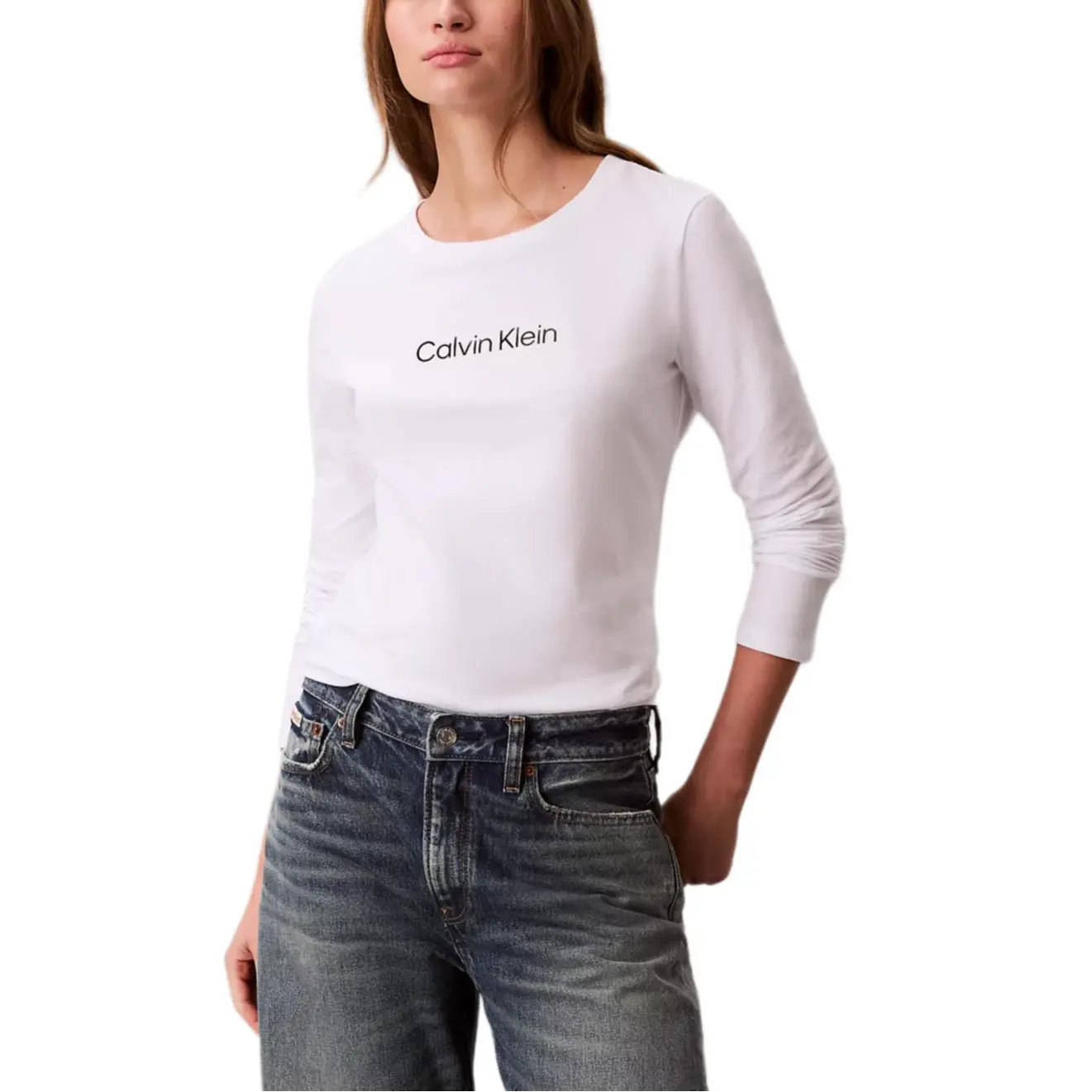 

Calvin Klein Футболка Women's Bright White, Белый, Calvin Klein Футболка Women's Bright White