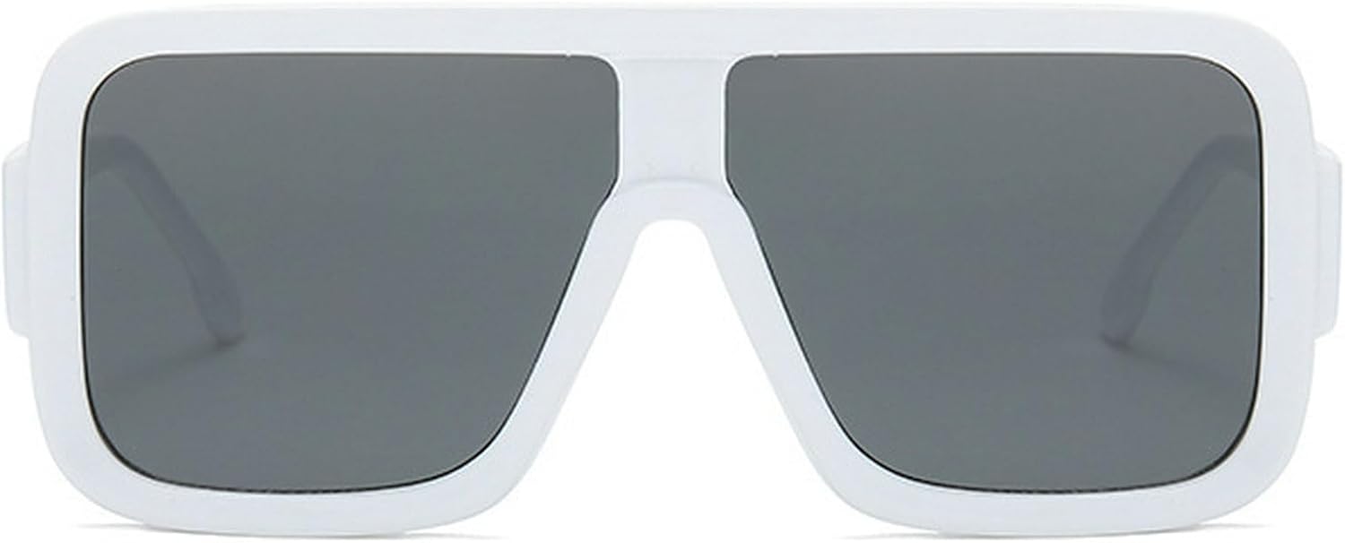 

Солнцезащитные очки в стиле ретро квадратной формы для женщин и мужчин. Модные винтажные очки-пилот большого размера в стиле 70-х. Защита от УФ-излучения UV400. Женские солнцезащитные очки mincl, C1