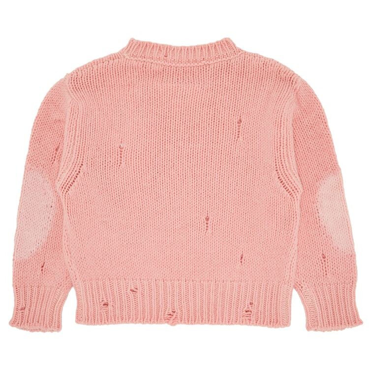 Толстовка MM6 Maison Margiela Kids Sweatshirt Peach Pink, розовый — фото 2