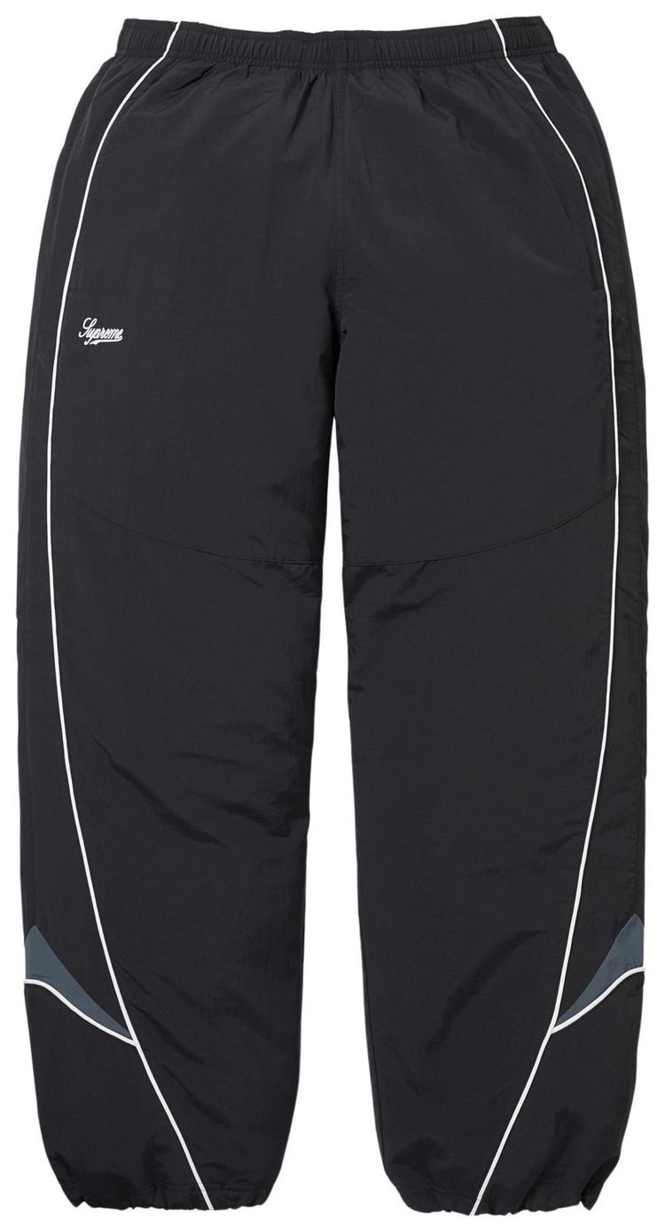 

Спортивные брюки Supreme с контрастной окантовкой, черный