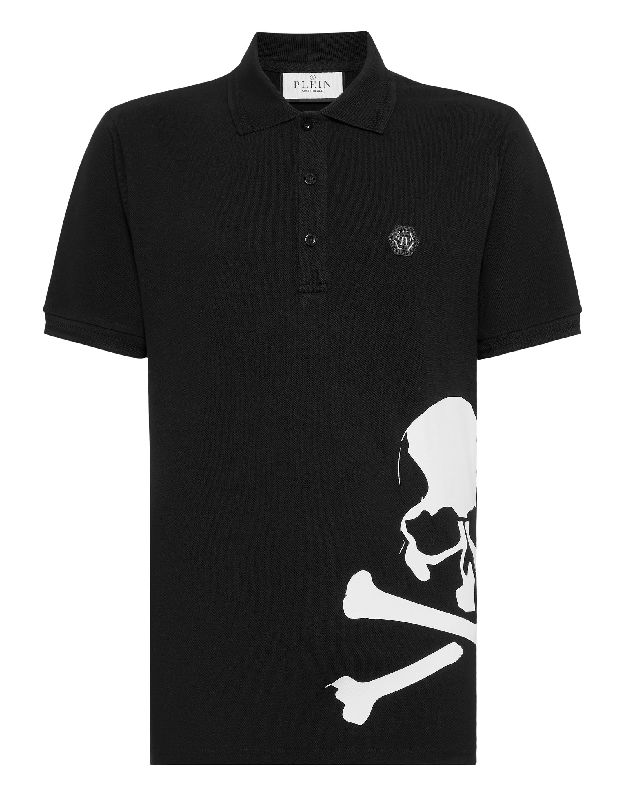 

Рубашка поло SS Skull&Bones PHILIPP PLEIN, черный