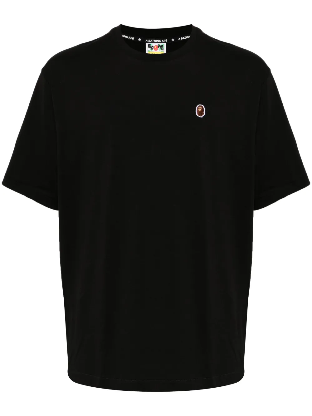 

Футболка с вышитым логотипом A BATHING APE, черный