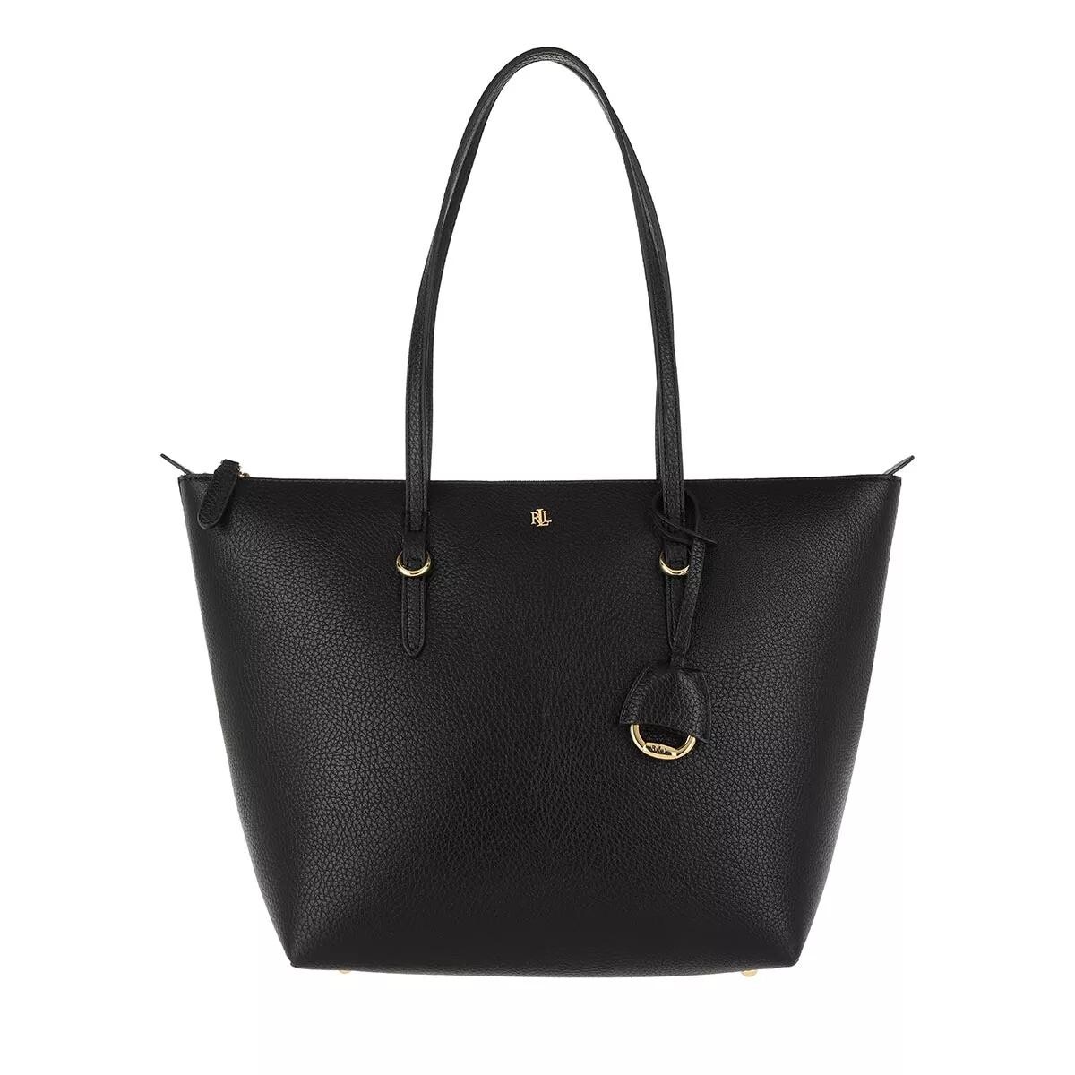 

Маленькая сумка тоут keaton 26 Lauren Ralph Lauren, черный