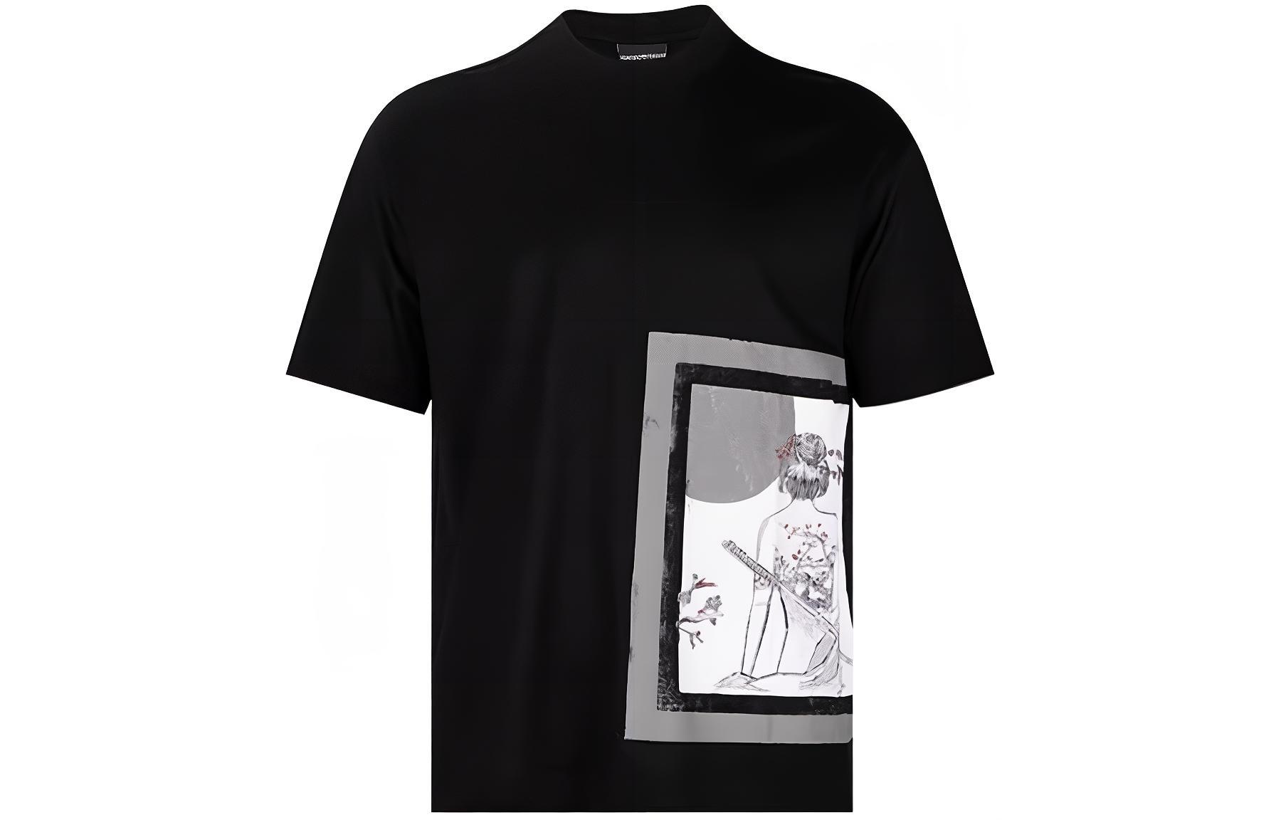 

EMPORIO ARMANI Футболка мужская черная