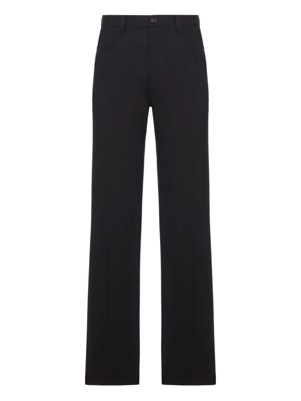 

Брюки из хлопка на заказ BALENCIAGA, черный