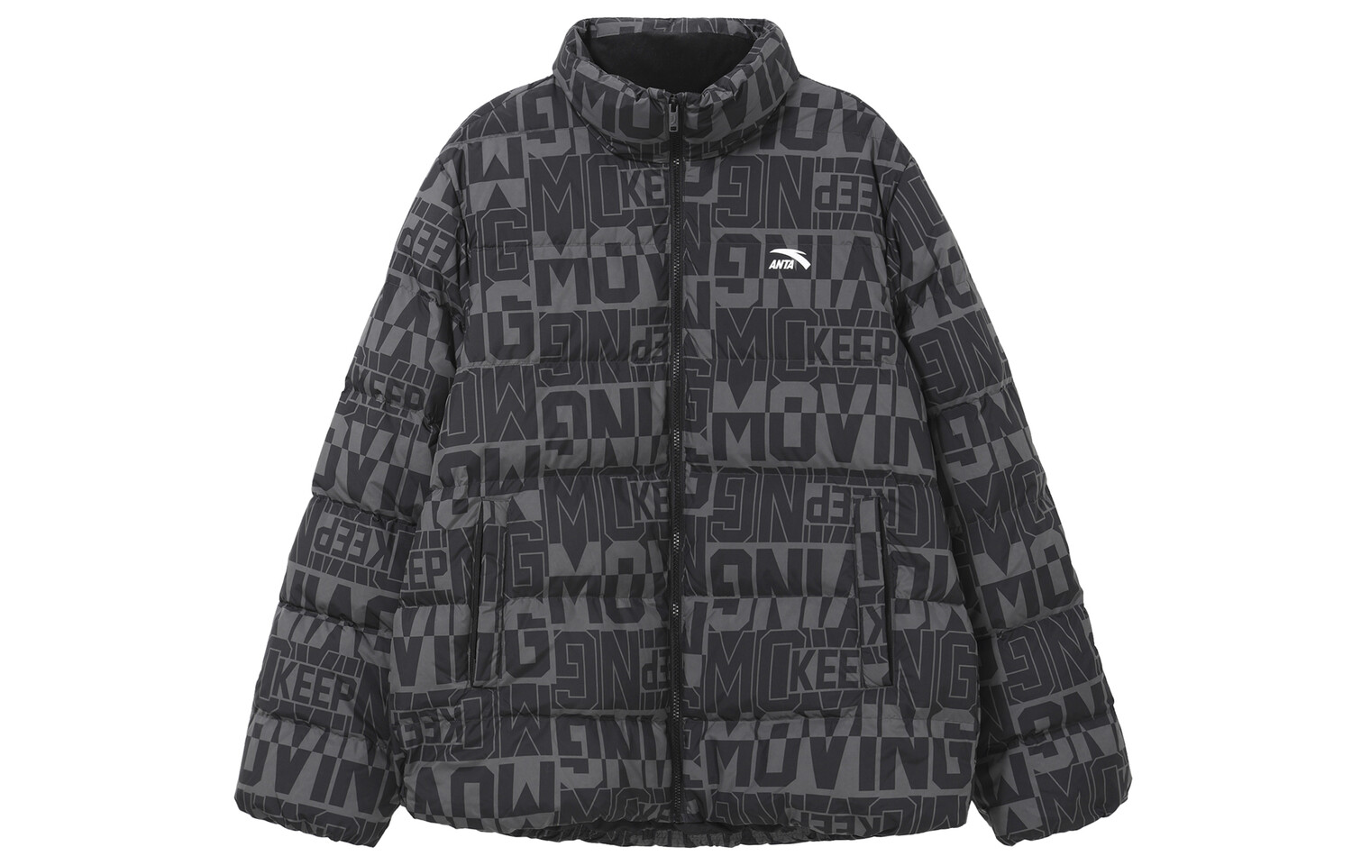 

Пуховик мужской черный Anta