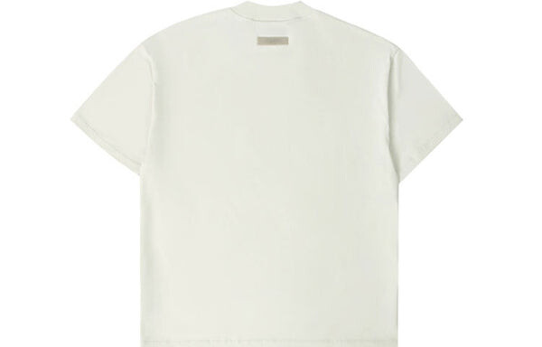 Футболка fw21 3d logo tee 'mozzarella' Fear Of God Essentials, бежевый — фото 3