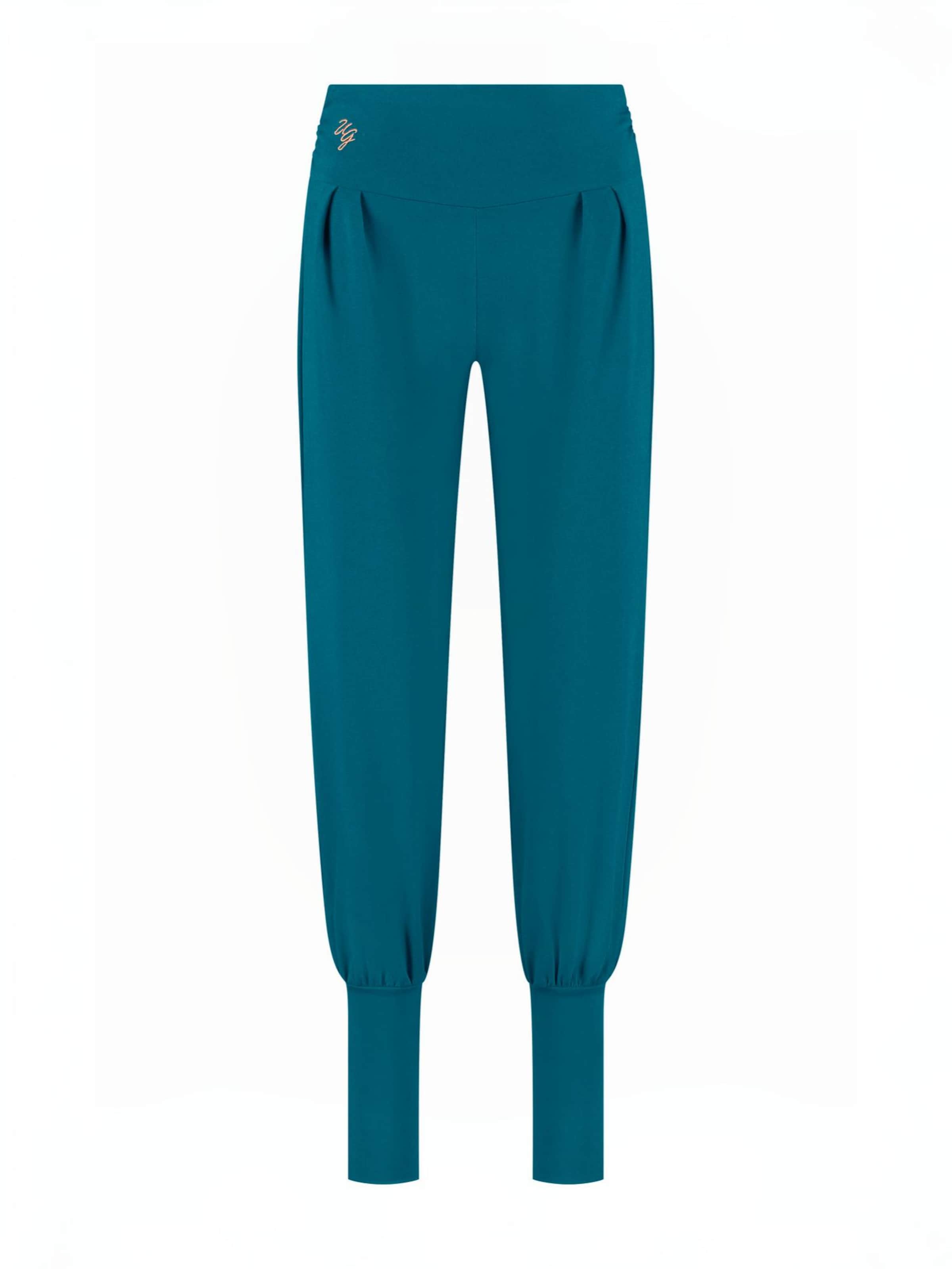

Urban Goddess Yoga & Activewear Широкие штаны-шаровары 'Dakini Yoga' в цвете Dusty Blue