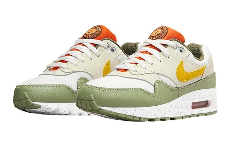 Nike Air Max 1 Kids Стильная обувь для детей, кислотно-желтый — фото 2