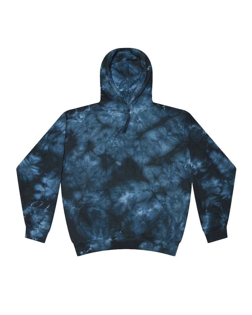 

Мужская толстовка с капюшоном Crystal Wash Colortone, цвет crystal navy