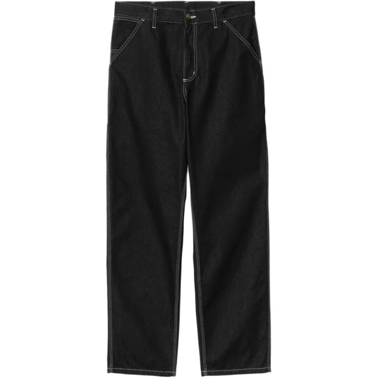 

Брюки с усилением на одном колене Carhartt WIP, черный