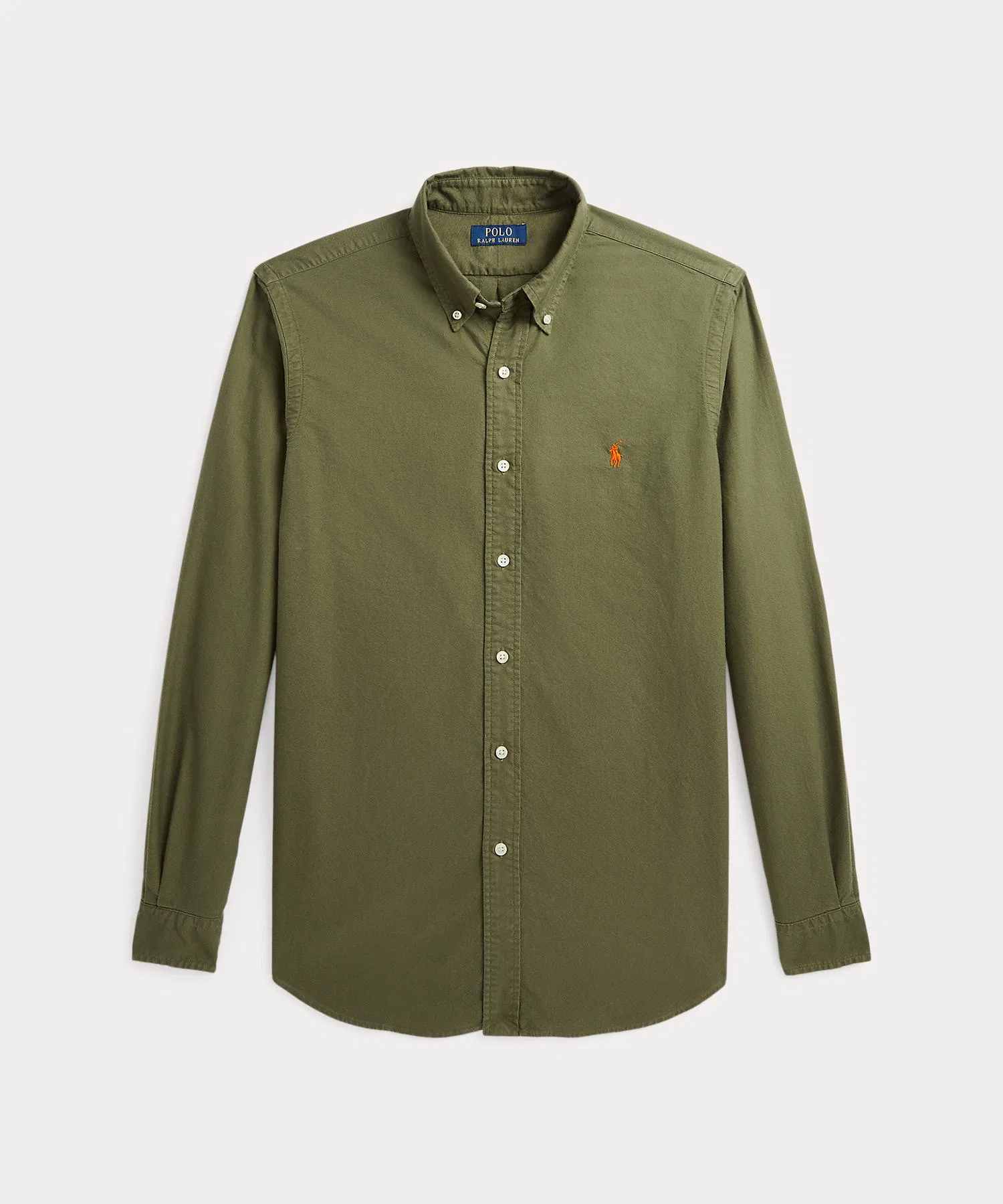 Мужская рубашка Polo Ralph Lauren Classic Fit Garment-Dyed Oxford