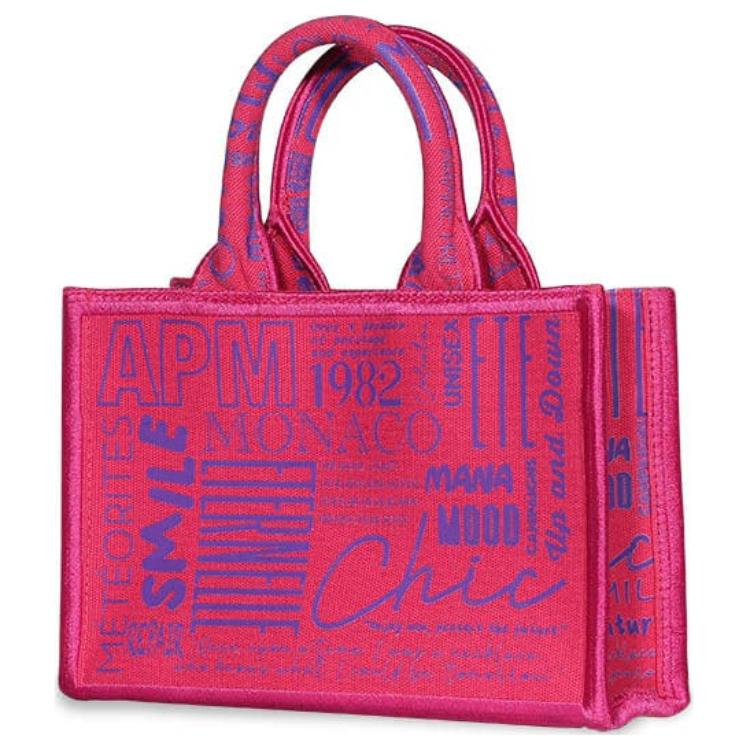 

Apm Monaco Сумка холщовая, Pink