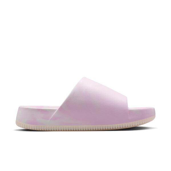 Тапочки calm se slide 'pink foam marbled' Nike, розовый — фото 2
