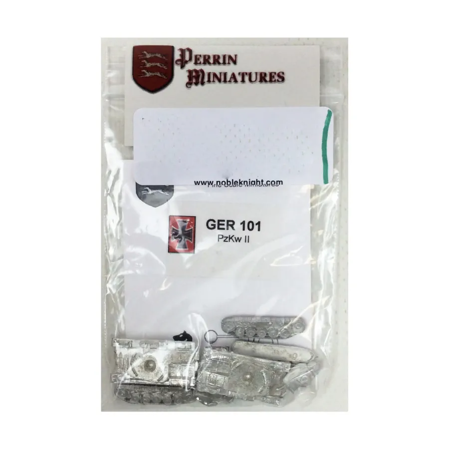 

PzKw II, WWII Miniatures - German (10mm) (Perrin Miniatures)
