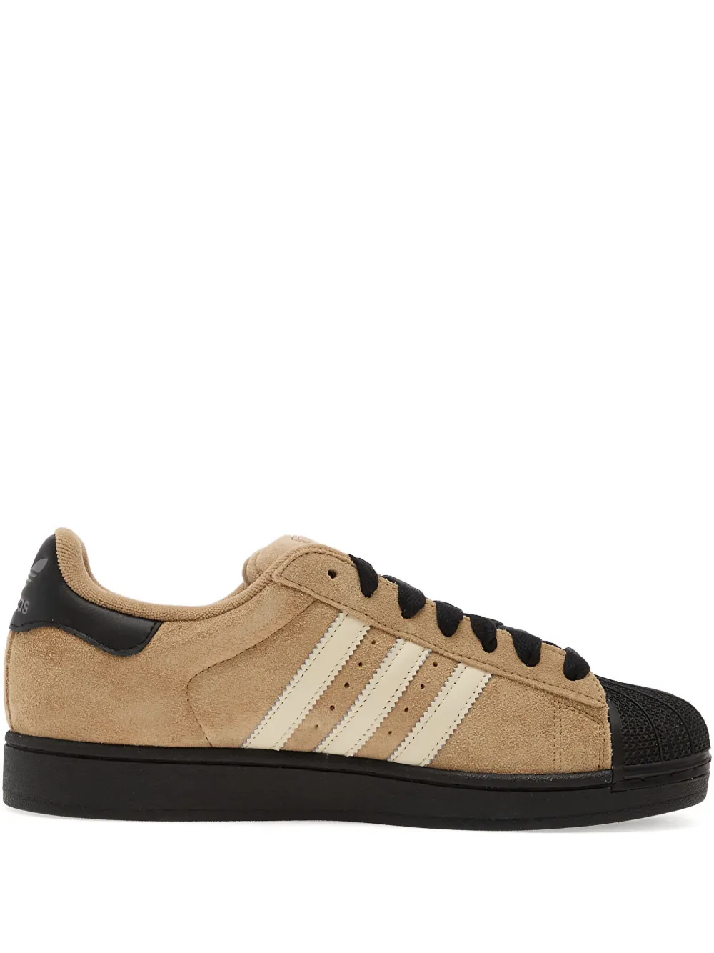 

Кроссовки Superstar II из замши Adidas, нейтральный