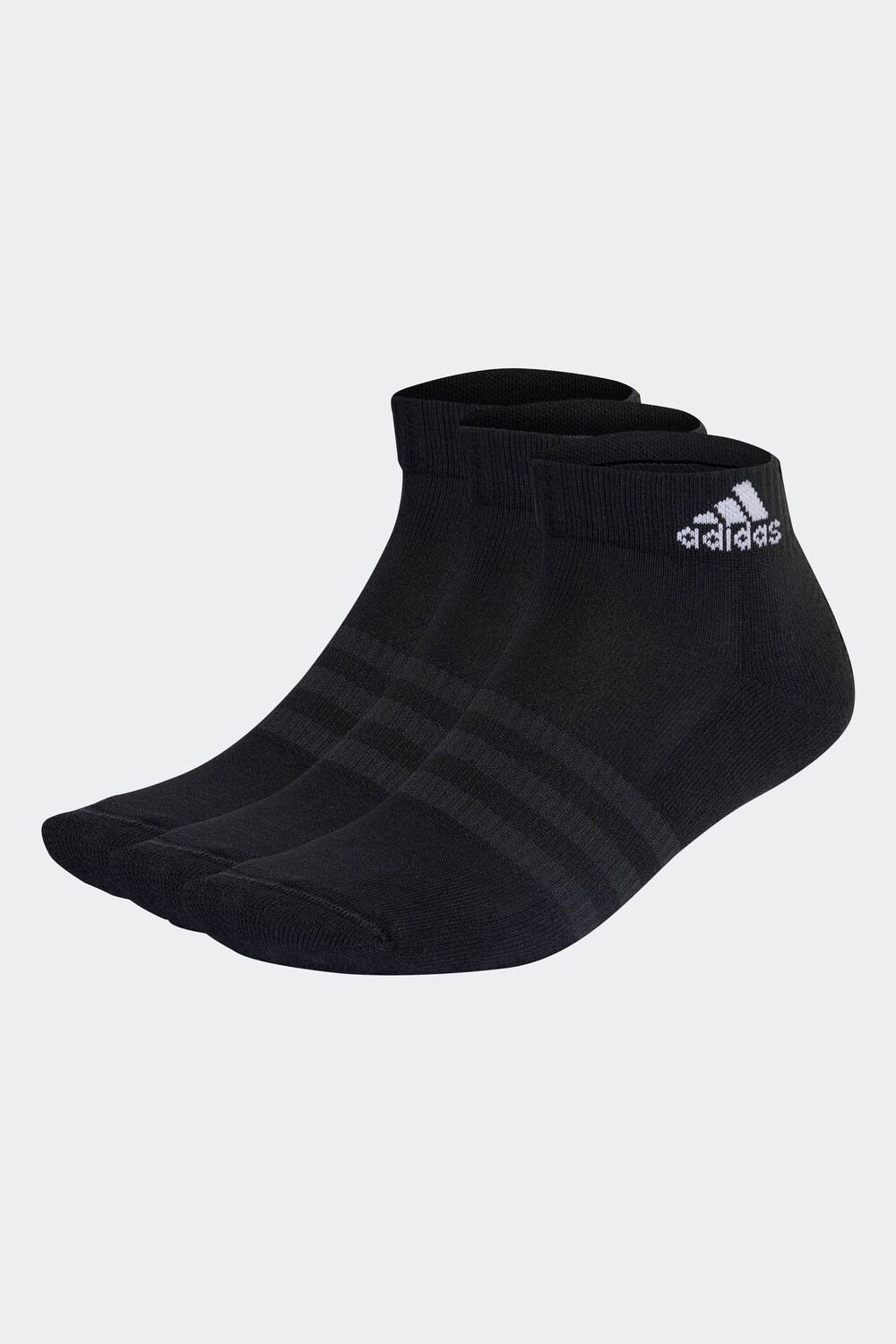 

Мягкие спортивные носки длиной до щиколотки, 3 пары Adidas, черный