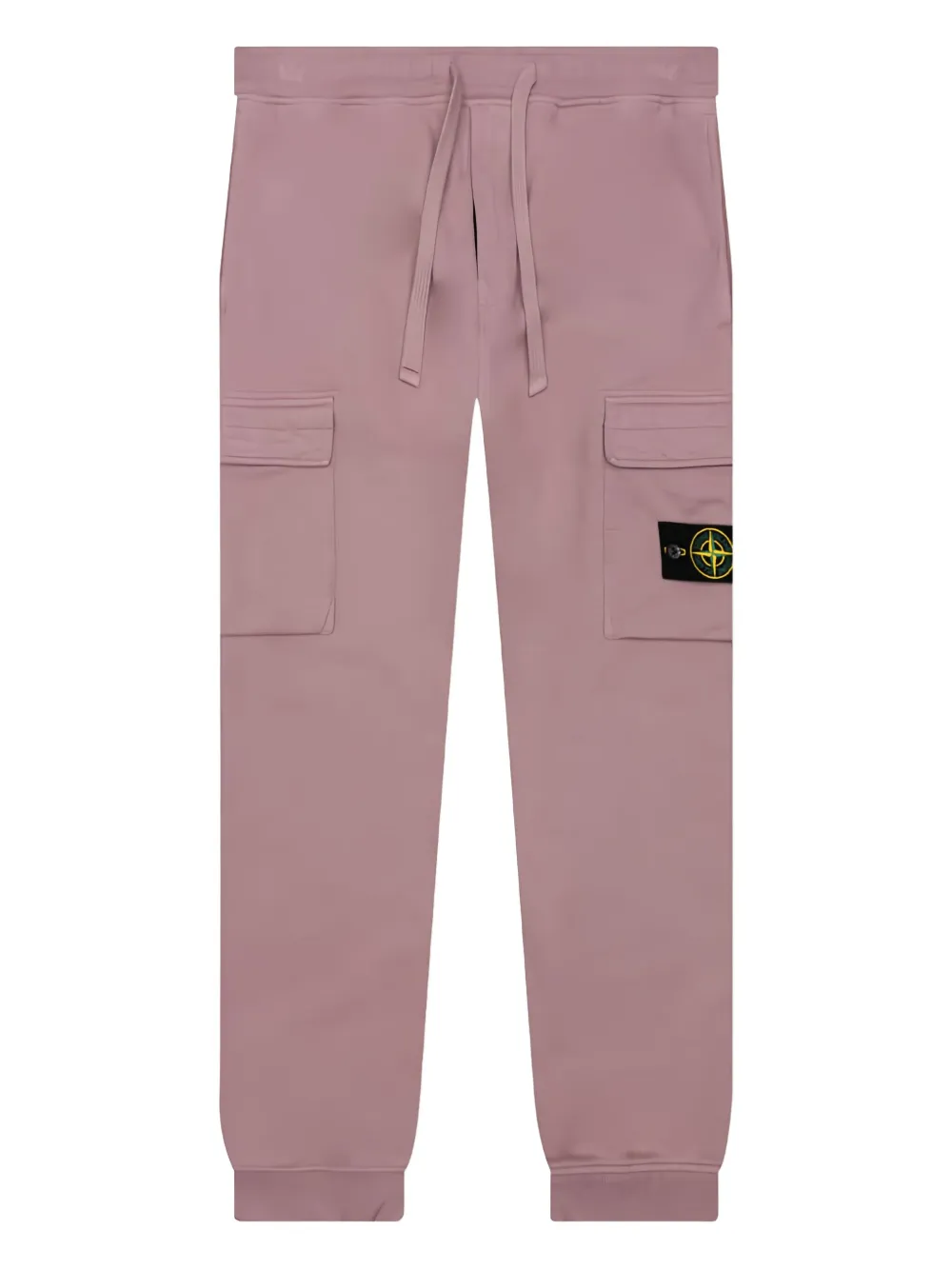 

Флисовые брюки с карманами-карго Stone Island, розовый